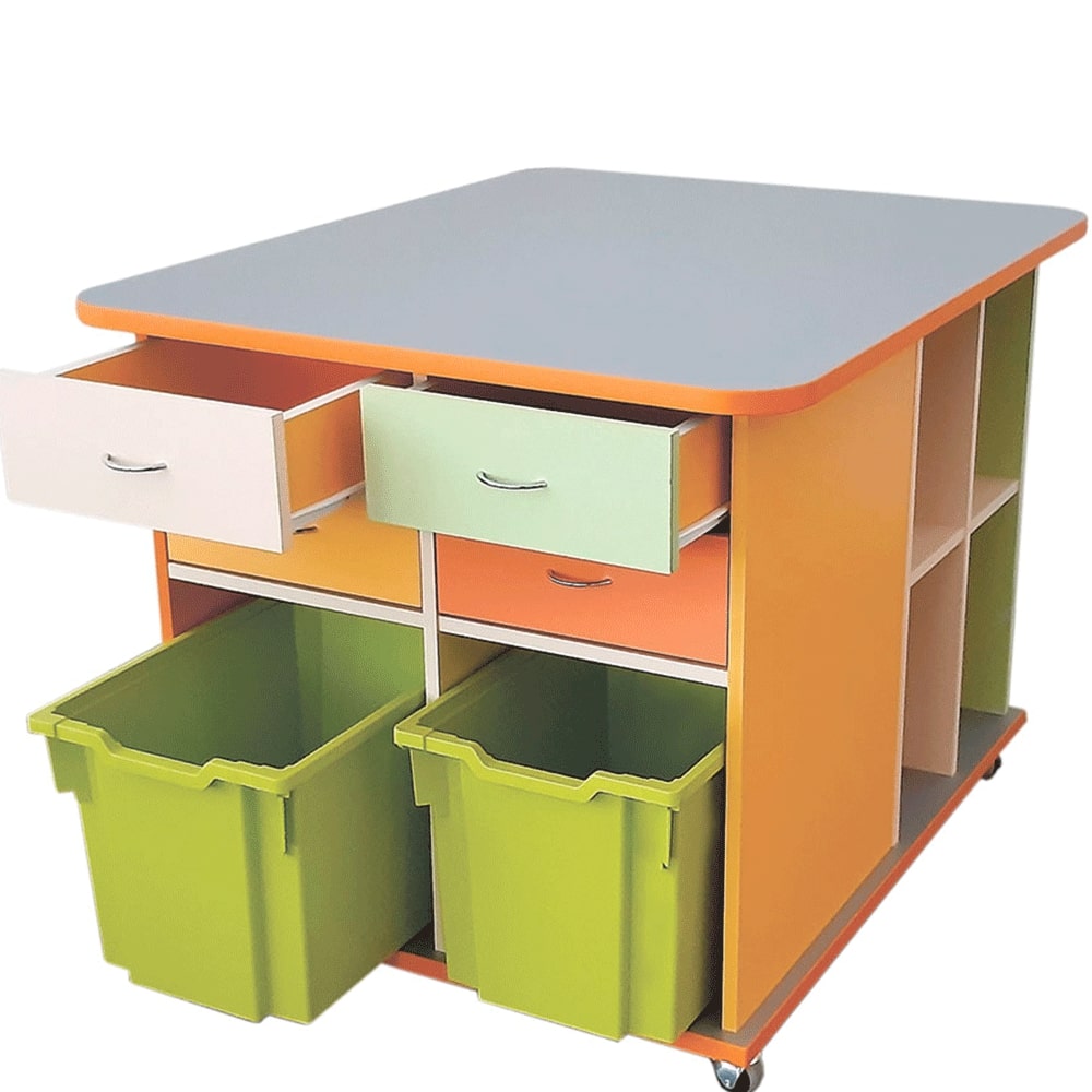 Шафа для зберігання засобів навчання 1000 * 810 * 745 мм Дроздовський